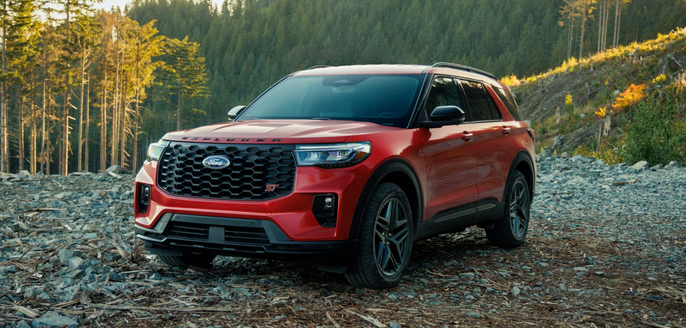 New red 2026 Ford Explorer for sale near Parkersburg, WV